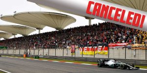 China Gran Prix Canceled