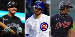 Nolan Arrenado - Kris Bryant - Francisco Lindor