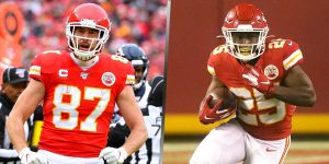 Travis Kelce - Clyde Edwards-Helaire