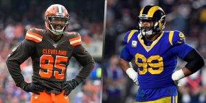 Myles Garrett - Aaron Donald