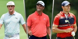 Bryson DeChambeau - Jon Rahm - Rory McIlory