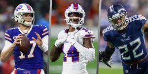 Josh Allen - Stefon Diggs - Derrick Henry