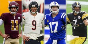 Alex Smith, Mitch Trubisky, Phillip Rivers, Ben Roethlisberger