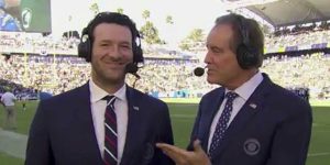 Tony Romo and Jim Nantz