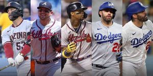 Christian Walker, Austin Riley, Ronald Acuna Jr., Freddie Freeman, J.D. Martinez